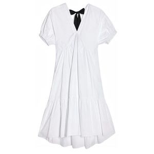 Topshop poplin bow dress (tall length)